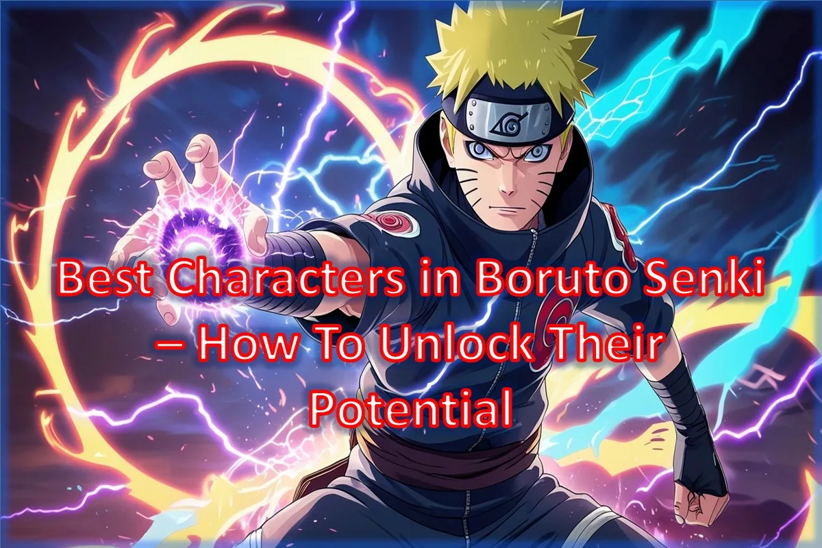 Best Characters in Boruto Senki - How to Unlock Their Potential