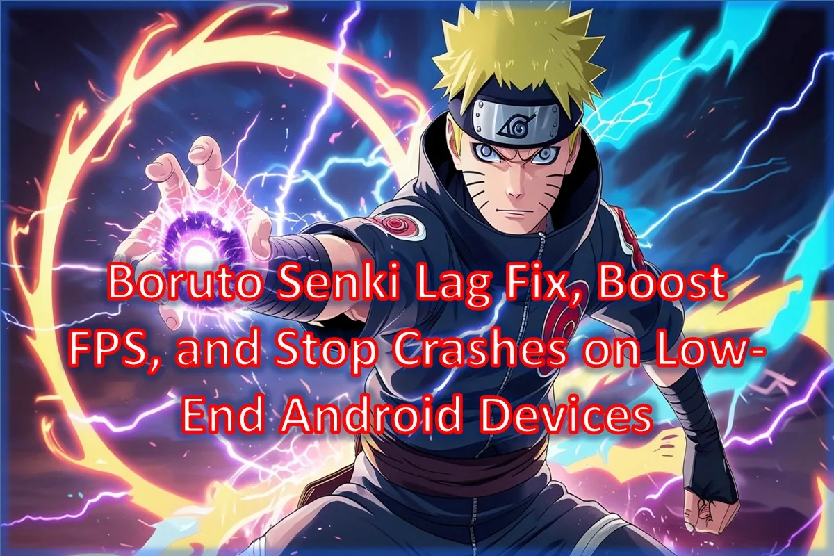 Boruto Senki Lag Fix, Boost FPS, and Stop Crashes on Low-End Android Devices